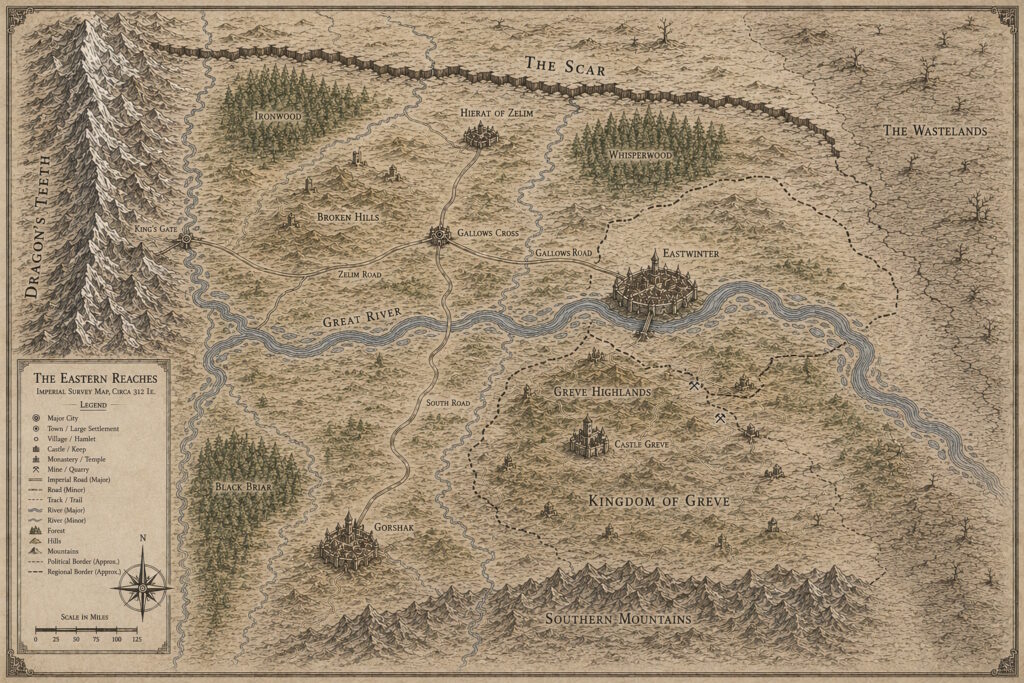 the eastern reaches shadowdark campaign setting